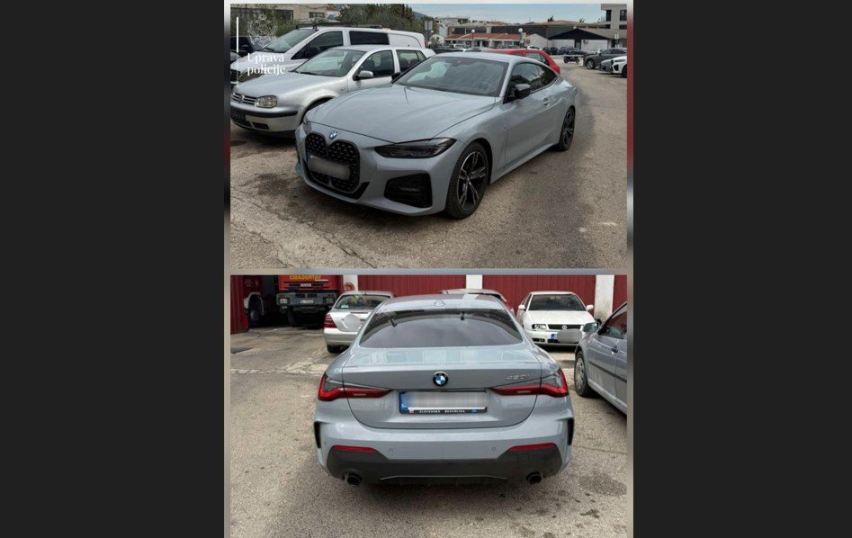 Na Sukobinu oduzet BMW od državljanina Srbije