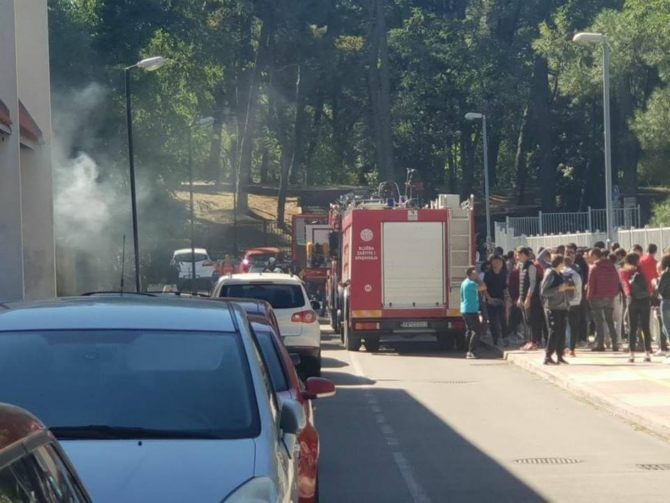 Za požar u tivatskoj školi krivac ljudski faktor?