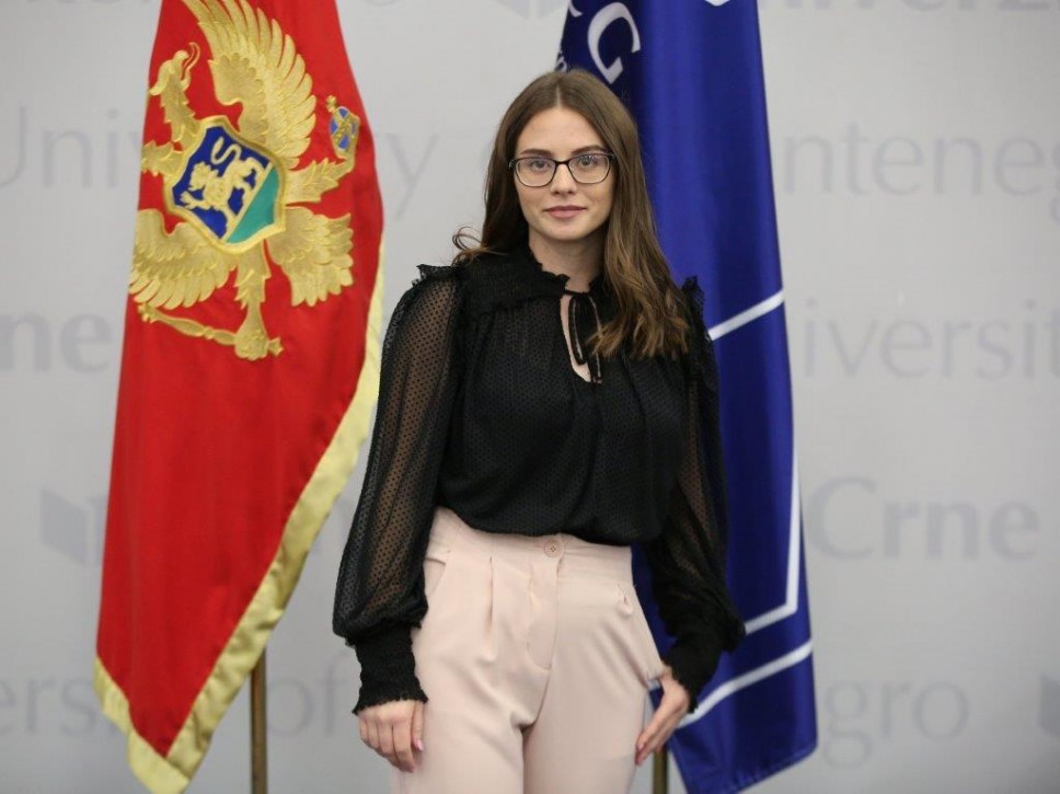 Marija Došljak najbolja studentkinja PMF-a za studijsku 2020/21.