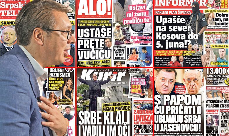 Industrija mržnje u Srbiji: Jutarnji.hr nasumice odabrao naslovnice i analizirao medijsku scenu