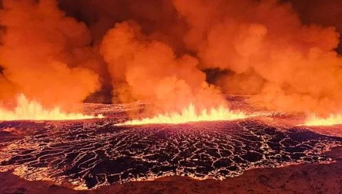Stravična erupcija na Islandu, pogledajte nevjerovatne prizore