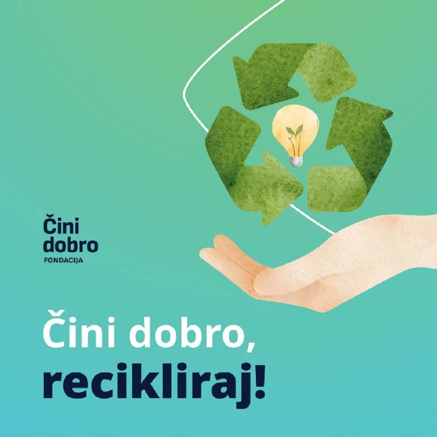 U projektu „Čini dobro-recikliraj!“ učestvovaće najmanje 300 djece