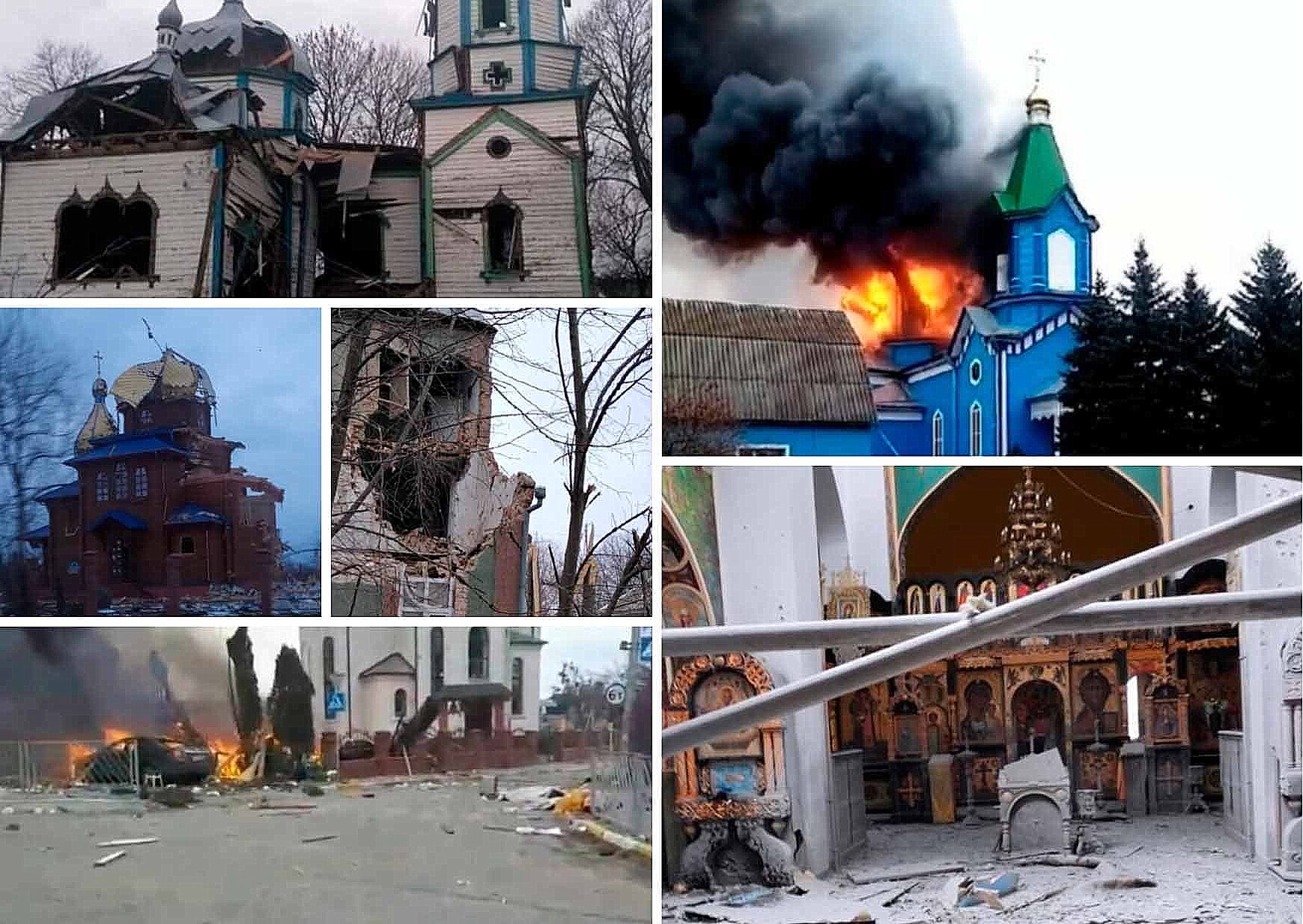 Rusi uništavaju i pravoslavne hramove Ukrajine