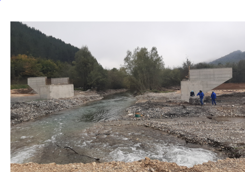 UJR: Napreduje izgradnja mosta na Bistrici i modernizacija puta Gubavač-Bistrica