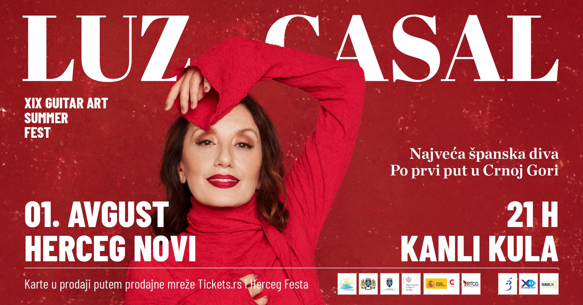 Luz Casal prvi put u Crnoj Gori: U najavi noć muzike, emocije i nezaboravne elegancije