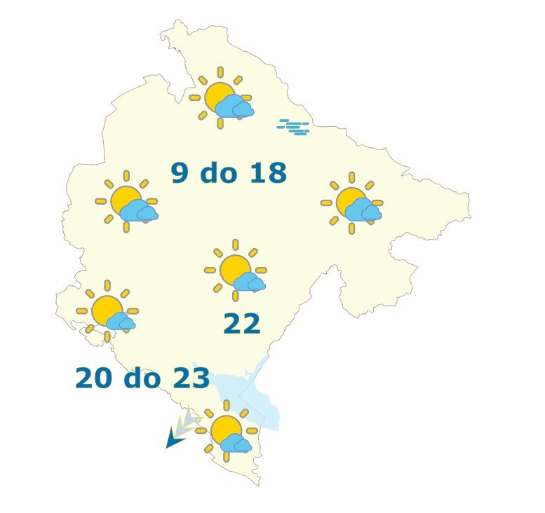 Danas do 23 stepena