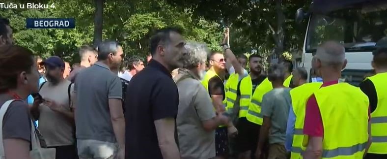 Na Novom Beogradu izbila tuča između privatnog obezbjeđenja investitora i građana
