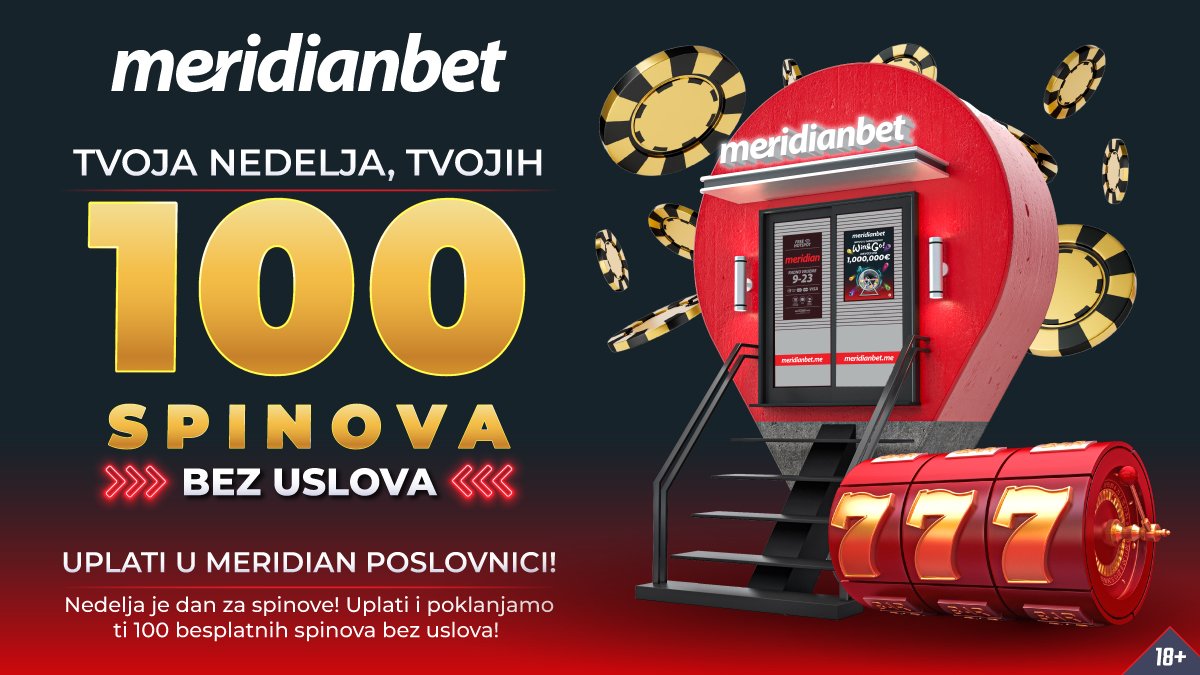 Dođi, uplati, pobijedi: Čeka te 100 besplatnih spinova!