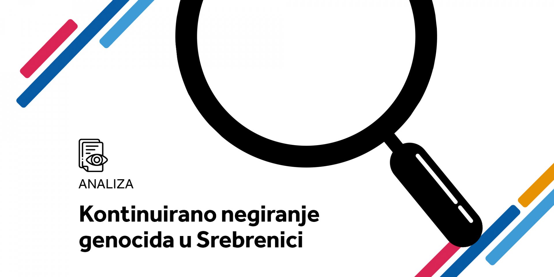 DFC reagovao nakon teksta na IN4S: Kontinuirano se negira genocid u Srebrenici
