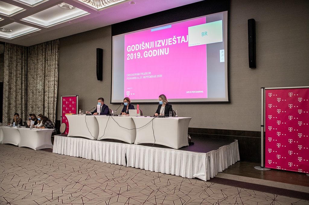 Održana redovna godišnja Skupština akcionara Crnogorskog Telekoma