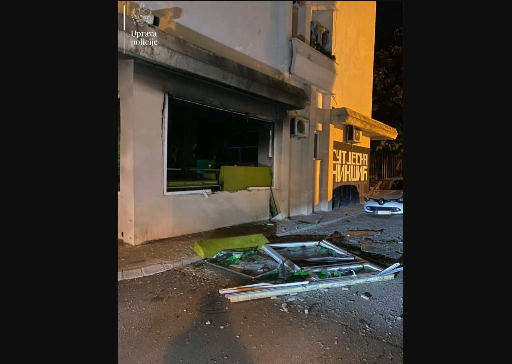 Nikšić: Dvije osobe osumnjičene za podmetanje požara u kladionici