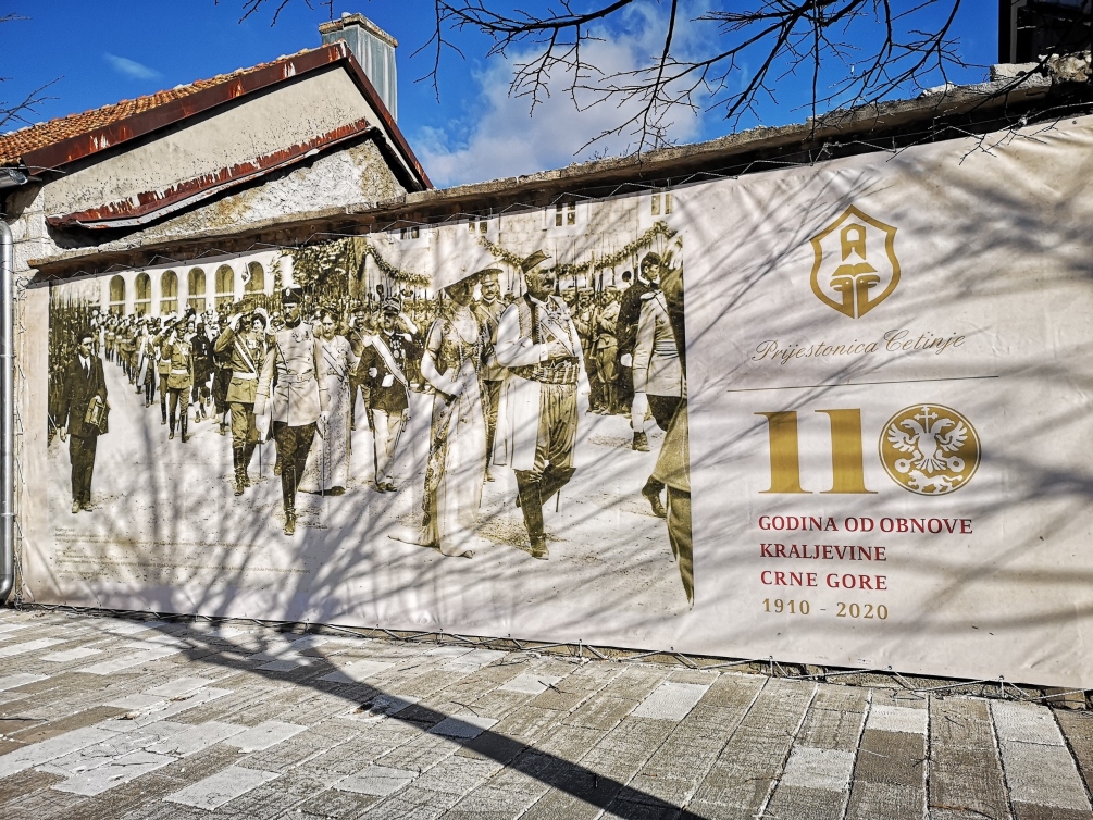 Prijestonica počela obilježavanje jubileja – 110. godišnjice od obnove Kraljevine Crne Gore