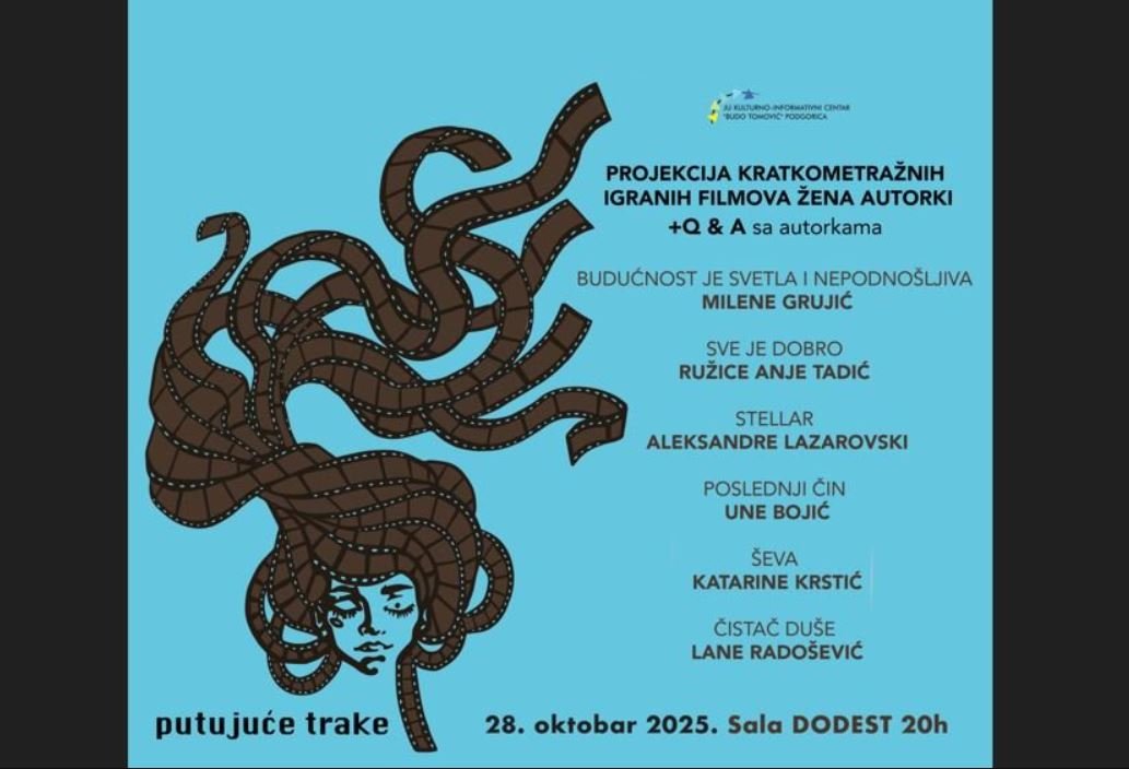 Veče filmskih autorki Putujuće trake sjutra u KIC-u