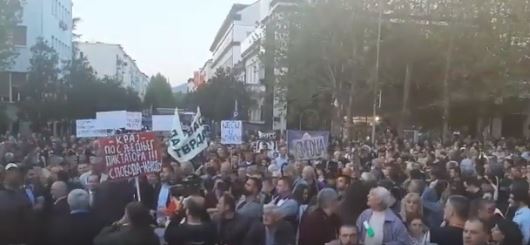 Sa devetog protesta u Podgorici zatražene ostavke, novi zakazan za 9. maj