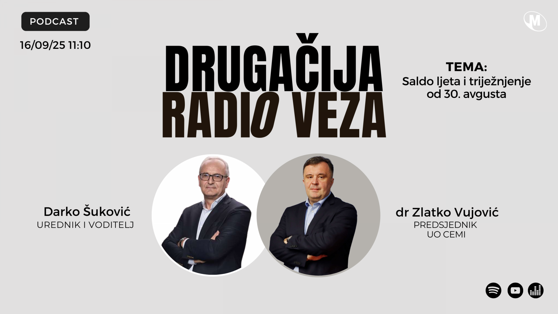 Dr Zlatko Vujović u DRV: Saldo ljeta i triježnjenje od 30. avgusta