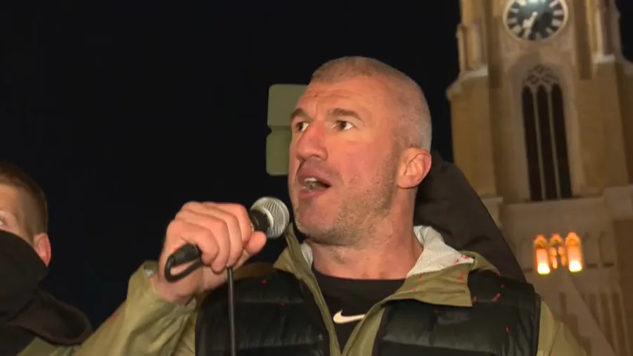 Bačulov pušten na slobodu, saslušanje aktiviste prekinuto zbog povreda koje mu je nanijela policija