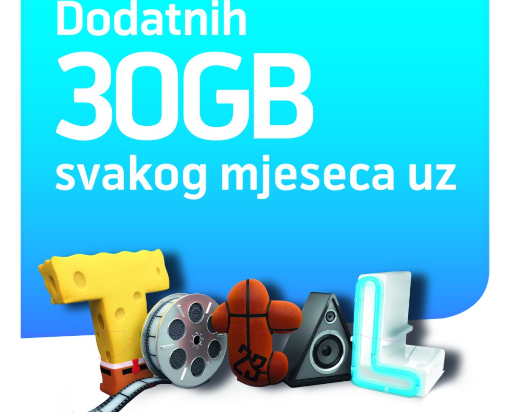 Dodatnih 30 GB interneta na Telenor ,,Total” paketima