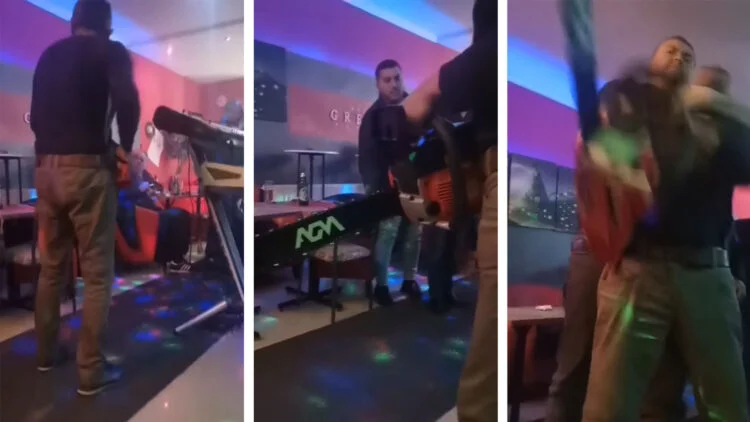 Muškarac s motornom testerom upao u noćni klub u Kragujevcu