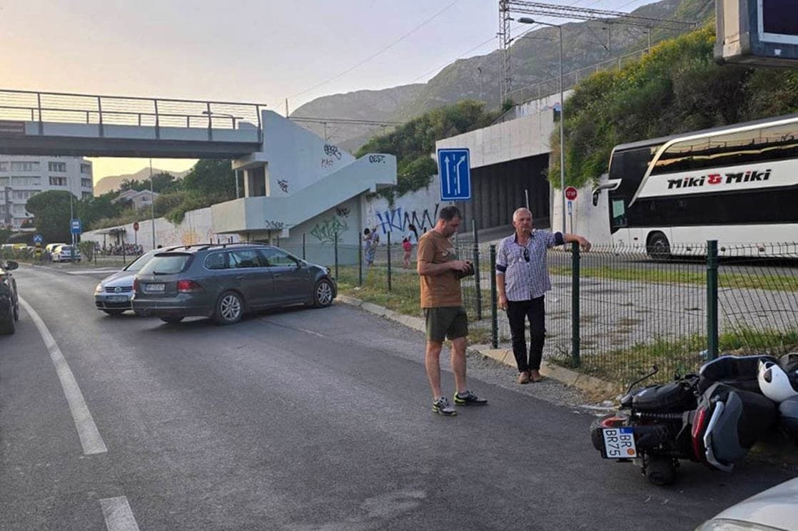 Baranka povrijeđena u Sutomoru, kod Sozine ogromne kolone