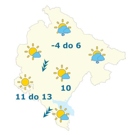 Danas do 13 stepeni