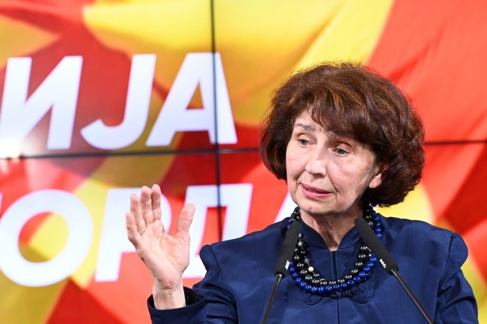 Gordana Siljanovska-Davkova proglasila pobjedu: Ko je nova predsjednica Sjeverne Makedonije