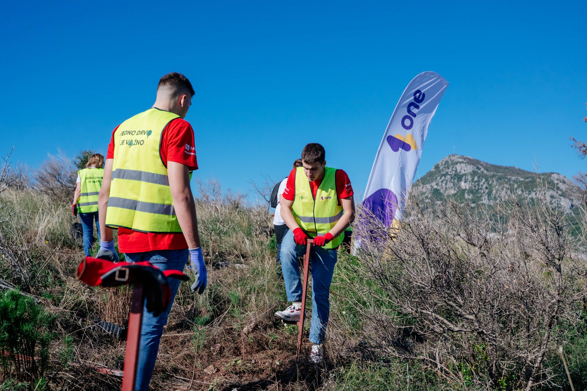 Kompanija One i Boranka: Najveće korporativno pošumljavanje je počelo –30 hiljada sadnica za naših 30 godina