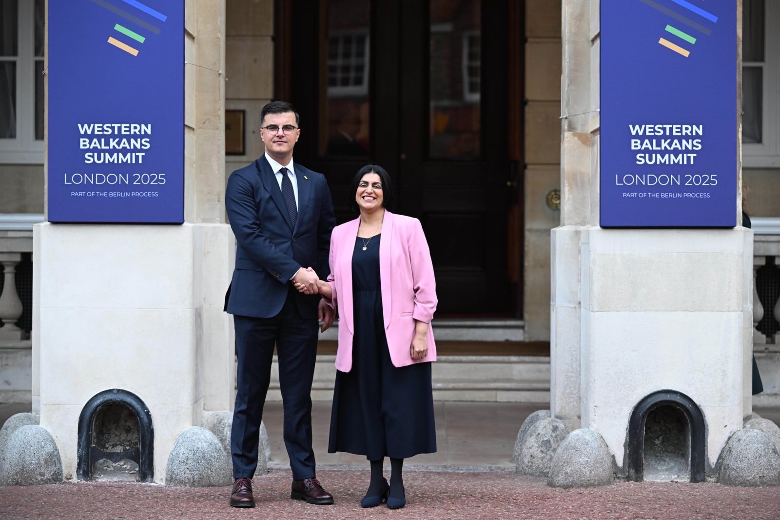 Ministarka unutrašnjih poslova UK sa Šaranovićem