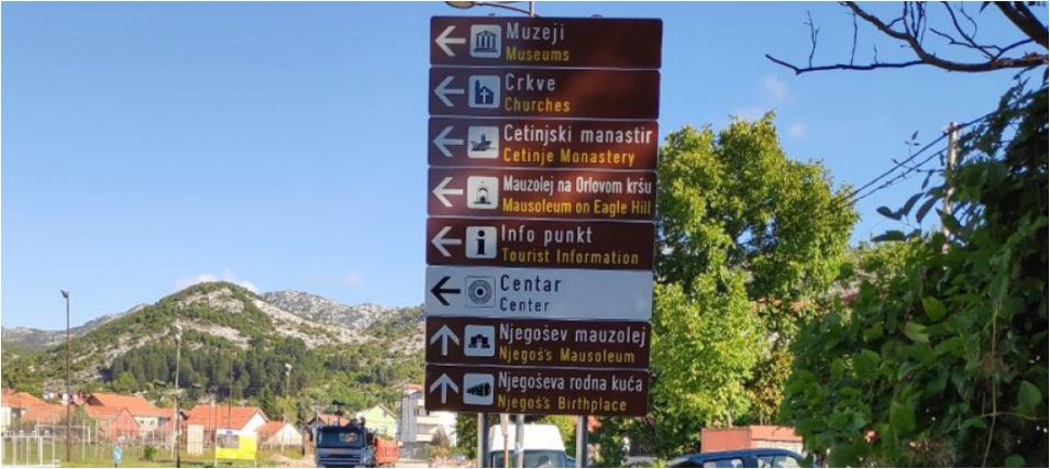 Obilježene i mapirane kulturno - istorijske znamenitosti na Cetinju