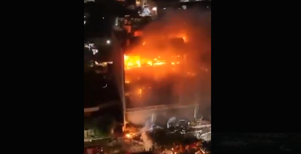 Broj stradalih u požaru u tržnom centru u Iraku najmanje 69