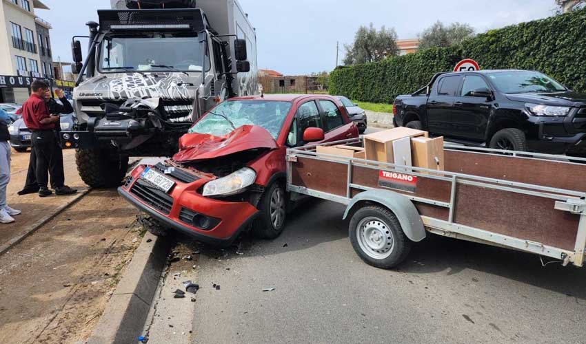 Bar: Saobraćajna nezgoda u naselju  Čeluga; Nema povrijeđenih