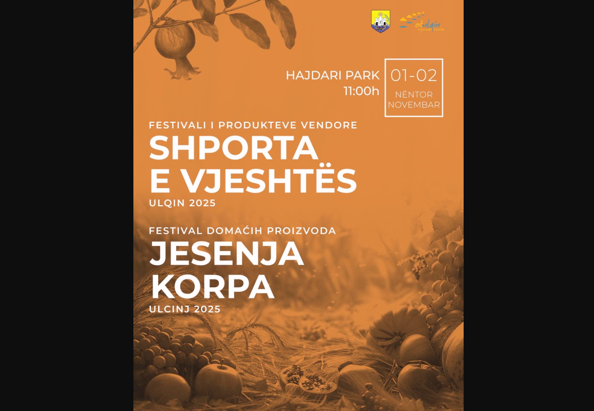 U Ulcinju tradicionalna manifestacija “Jesenja korpa”