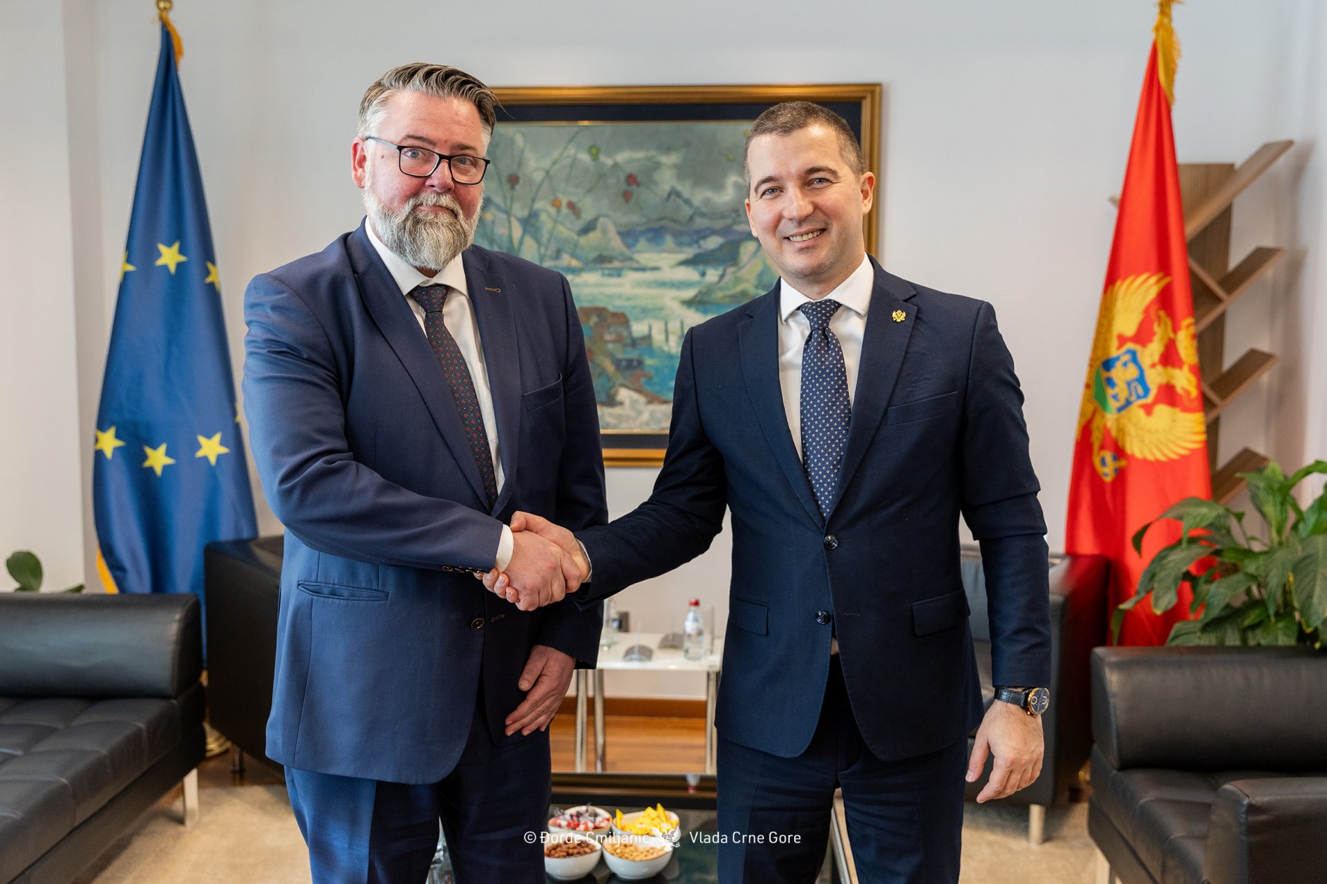 Bečić sa Haukasom: OEBS značajan partner koji nam pomaže u ispunjavanju EU standarda