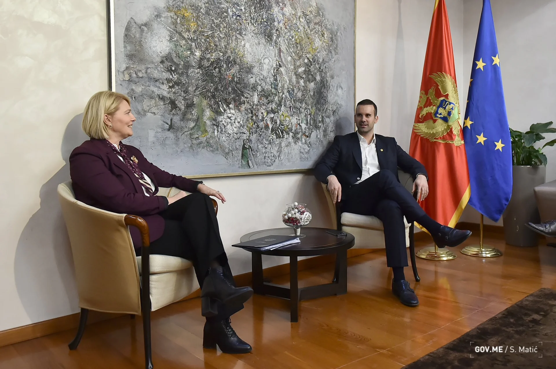 Spajić - Injac: Zajedno ćemo raditi na kapitalnim projektima