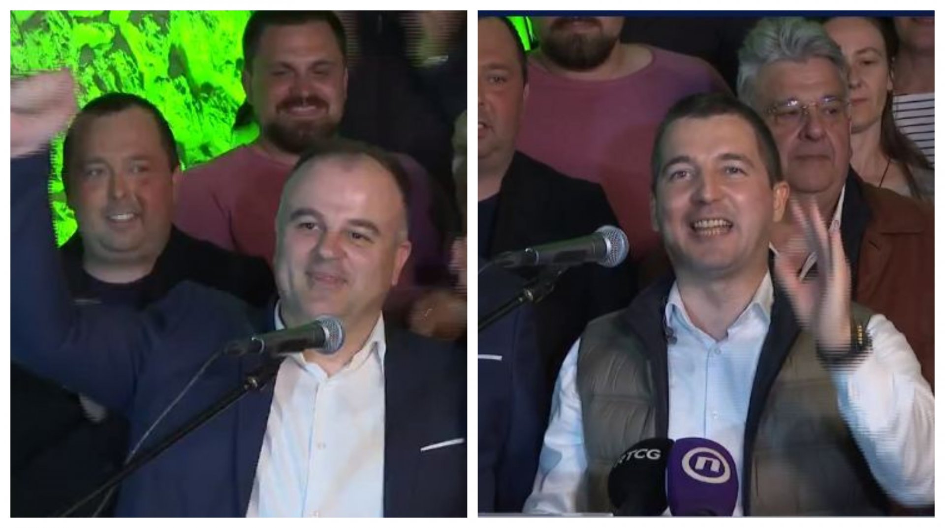 Katić: Najveća pobjeda Demokrata od 2017; Bečić: Ponosan je grad koji ima Stevana
