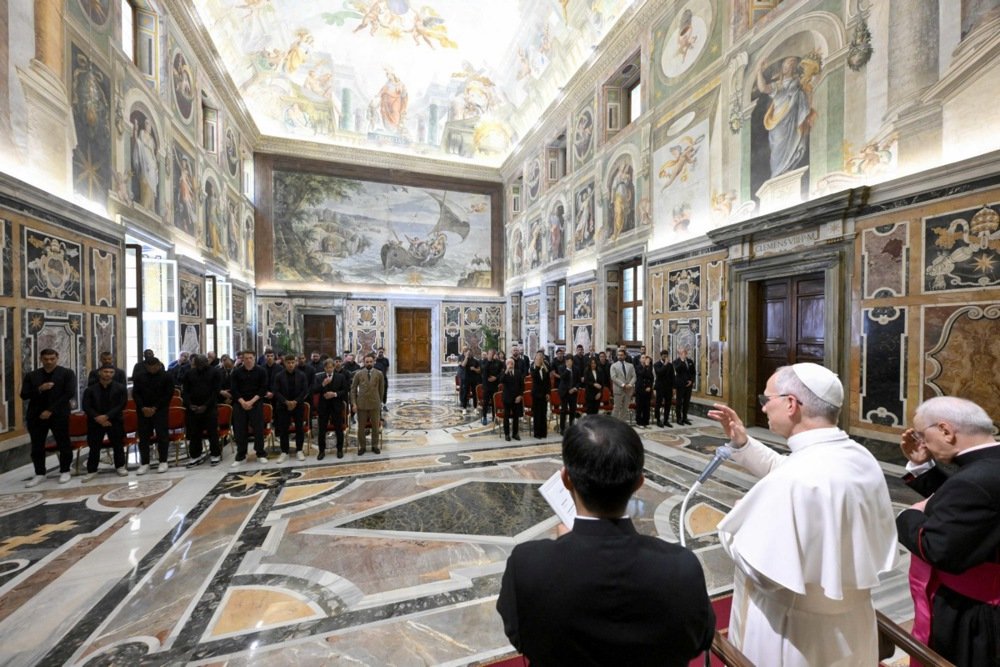 Papa Lav XIV napravio prijem za Napoli: Štampa kaže da sam navijač Rome, ali dobrodošli ste