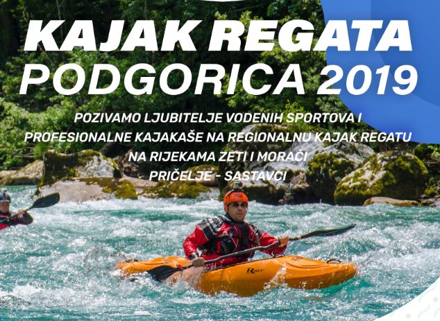 Regionalna kajak regata Podgorica u četvrtak