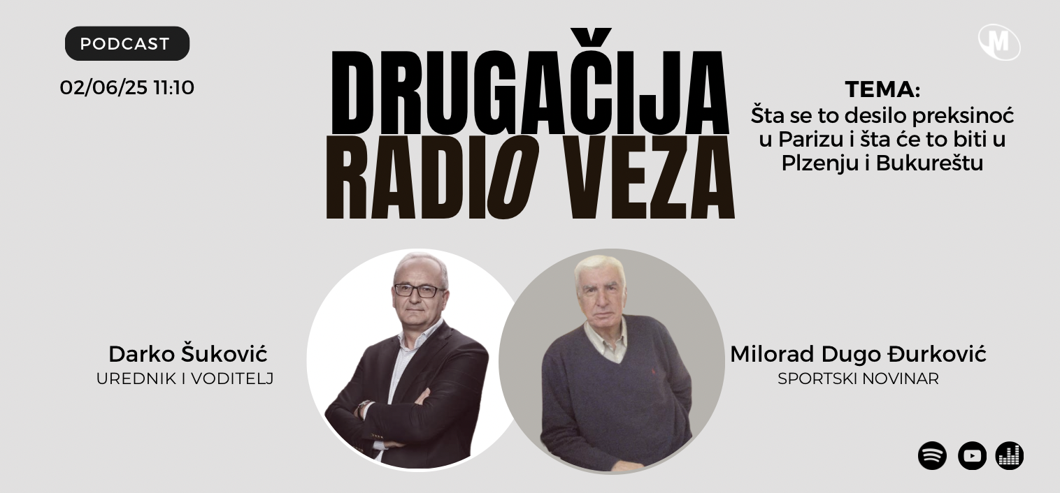 Gost DRV Milorad Dugo Đurković: Šta se to desilo preksinoć u Parizu i šta će biti u Plzenju i Bukureštu