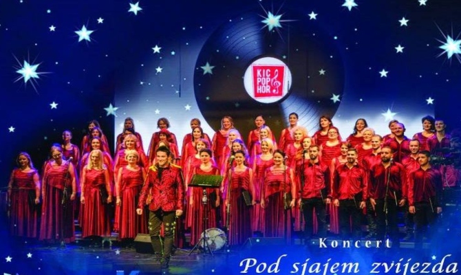 Koncert ''Pod sjajem zvijezda'' KIC pop hora 25. juna u KIC-u
