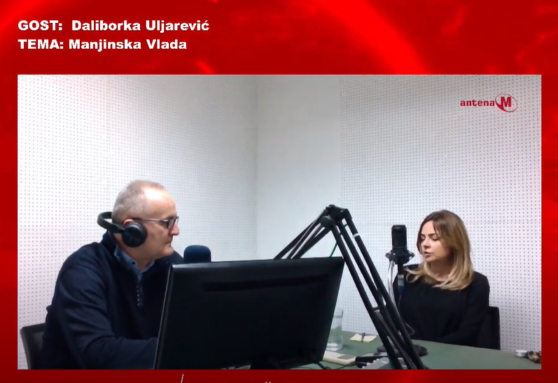Uljarević: Manjinska Vlada izvodljiva operacija, osim Abazovića, u njoj nema mjesta za aktuelne ministre