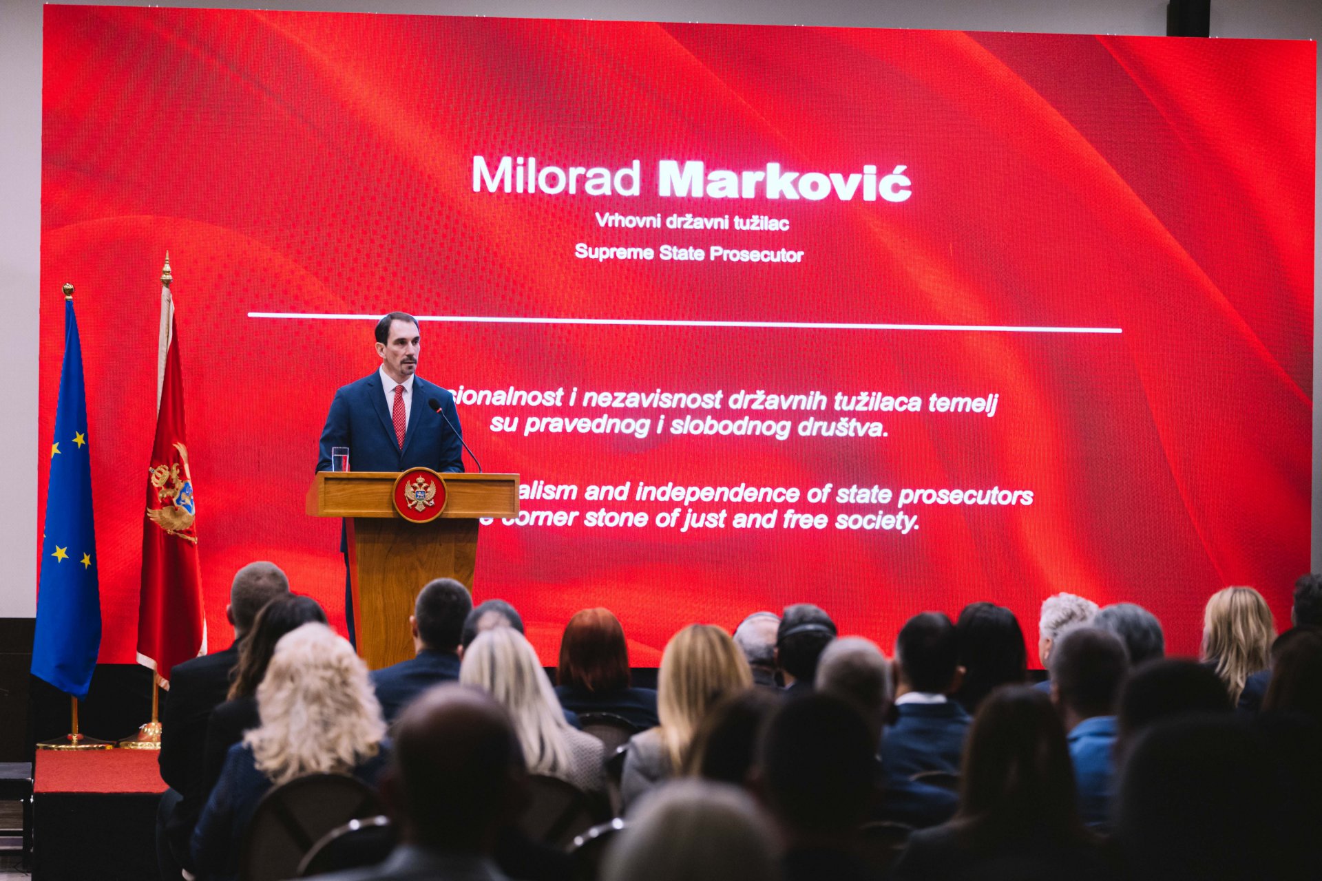 Marković: Cilj je tužilaštvo koje je efikasno, transparentno i koje uživa povjerenje građana