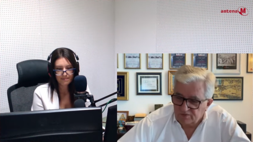 Radulović u DRV: Davanje aerodroma u koncesiju bilo bi pogubno za crnogorski turizam, špic sezone trajao 18 dana