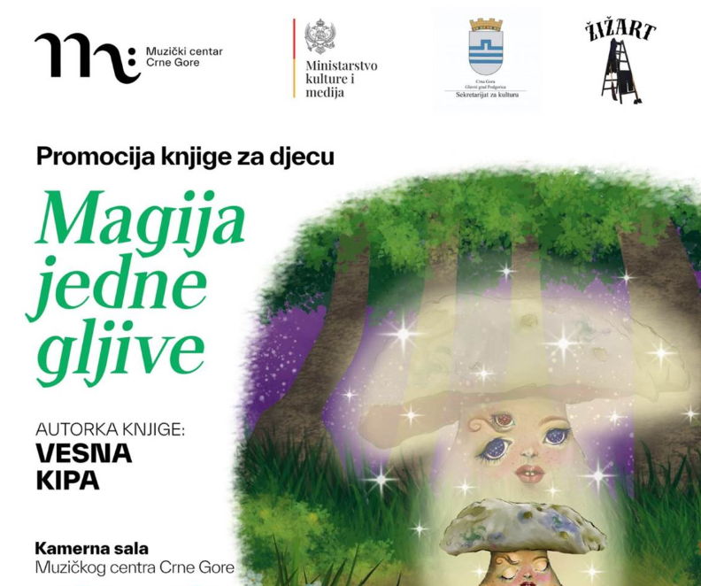 Promocija knjige za djecu "Magija jedne gljive" u MCCG