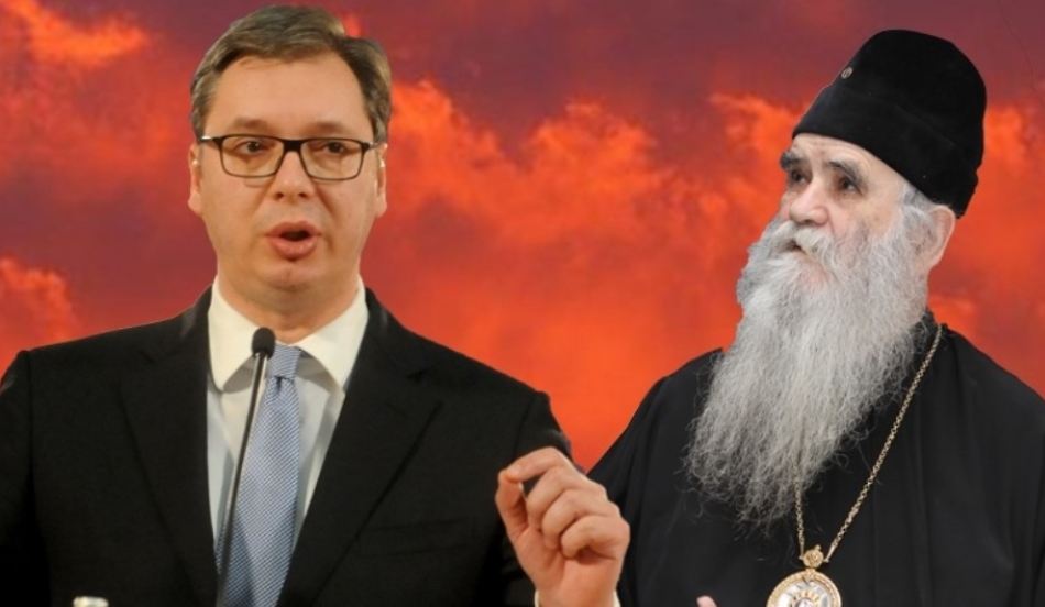 BOJKOT: Amfilohije večeras nije prisustvovao odlikovanju Vučića, zatražio vanrednI sabor SPC – Irinej ga odbio