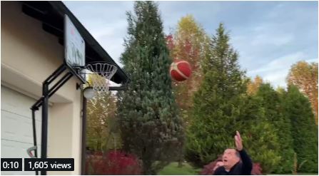 Dodik nezaustavljiv pod košem: Pogledajte člana Predsjedništva BiH na partiji basketa