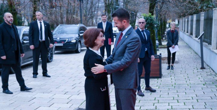 Milatović sa Siljanovskom-Davkovom: Evropska budućnost i regionalna stabilnost zajednički cilj dvije države