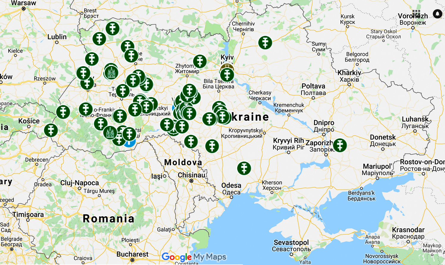 Moskovsku patrijaršiju dosad napuštila 81 parohija u Ukrajini