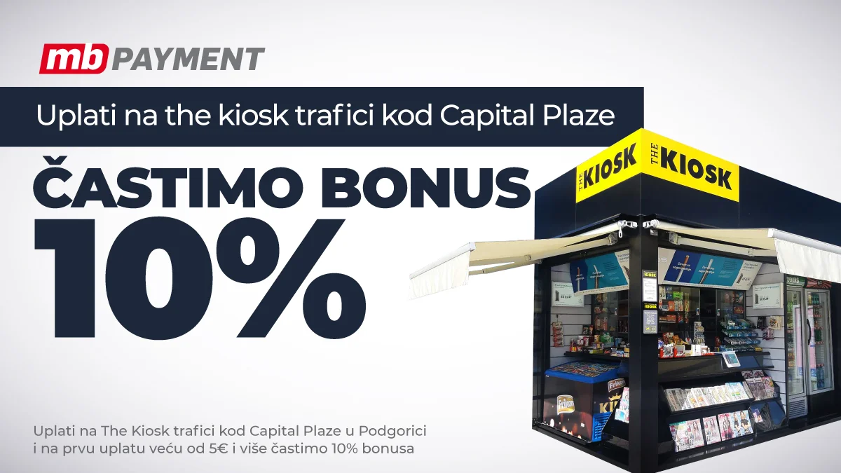 Trk do KIOSKa po dodatan bonus