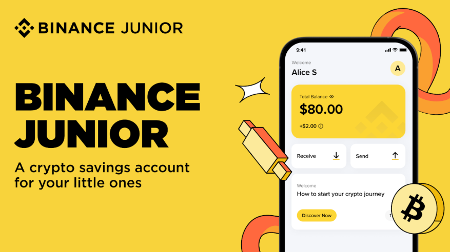 Binance uvodi Binance Junior: Kripto aplikacija za cijelu porodicu