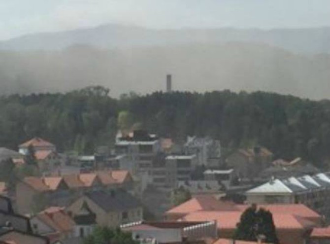 PV portal: Prašina prekrila Pljevlja, stanje alarmantno