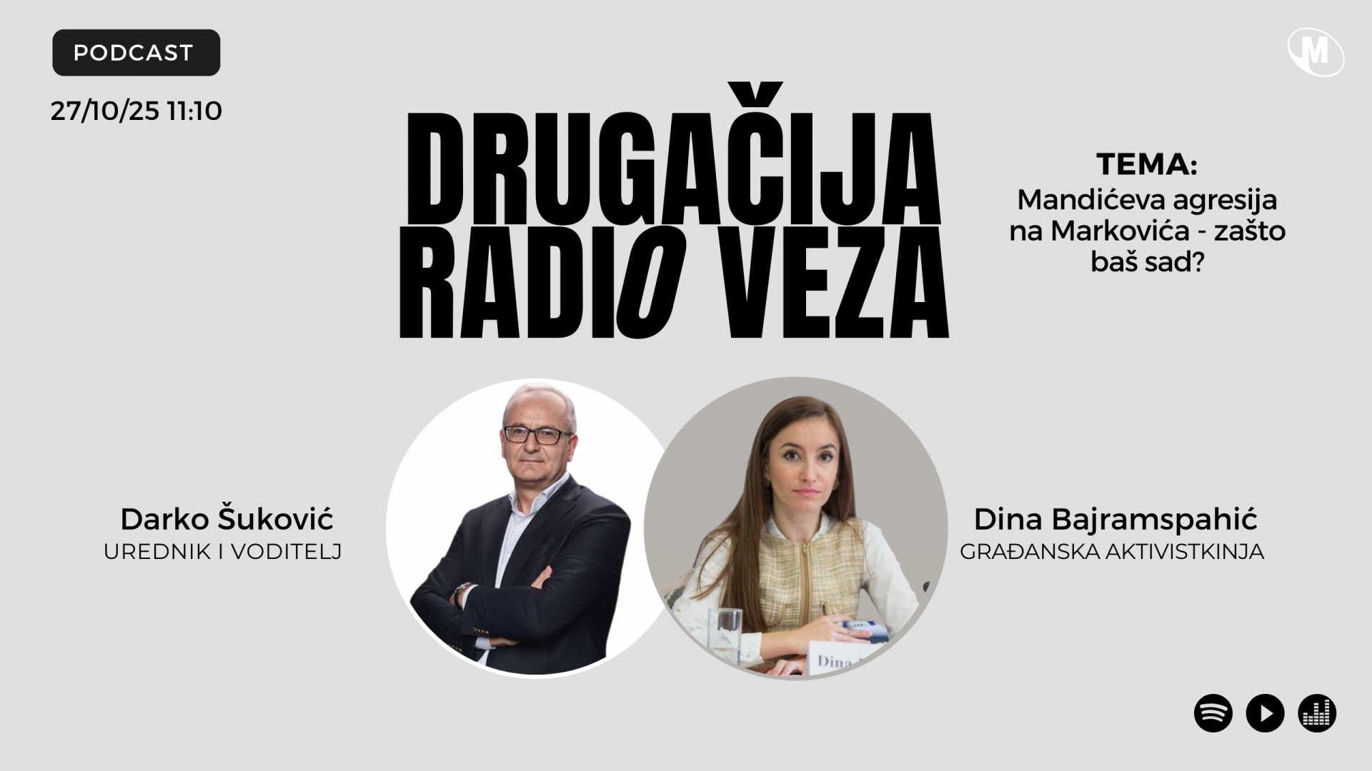 Bajramspahić u DRV: Mandićeva agresija na Markovića - zašto baš sad?